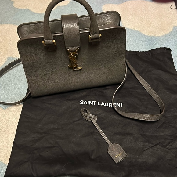 Saint Laurent satchel , gray - Picture 1 of 10